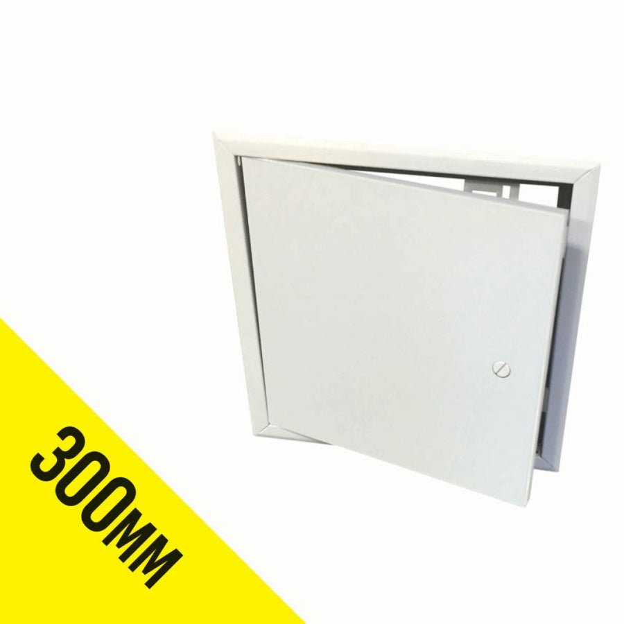 Access Panel 300x300 Flange Metal Door Budget Lock
