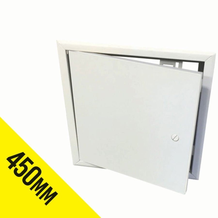 Access Panel 450x450 Flange Metal Door Budget Lock