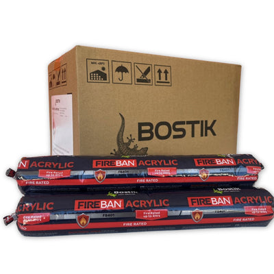 Bostik Fireban Acrylic LIMESTONE 600ml (Box of 20)