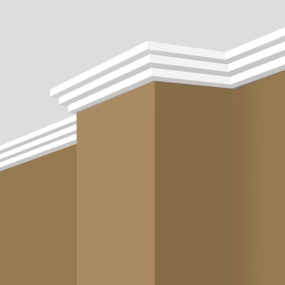 Gyprock Trio Cornice 75mm 4800mm