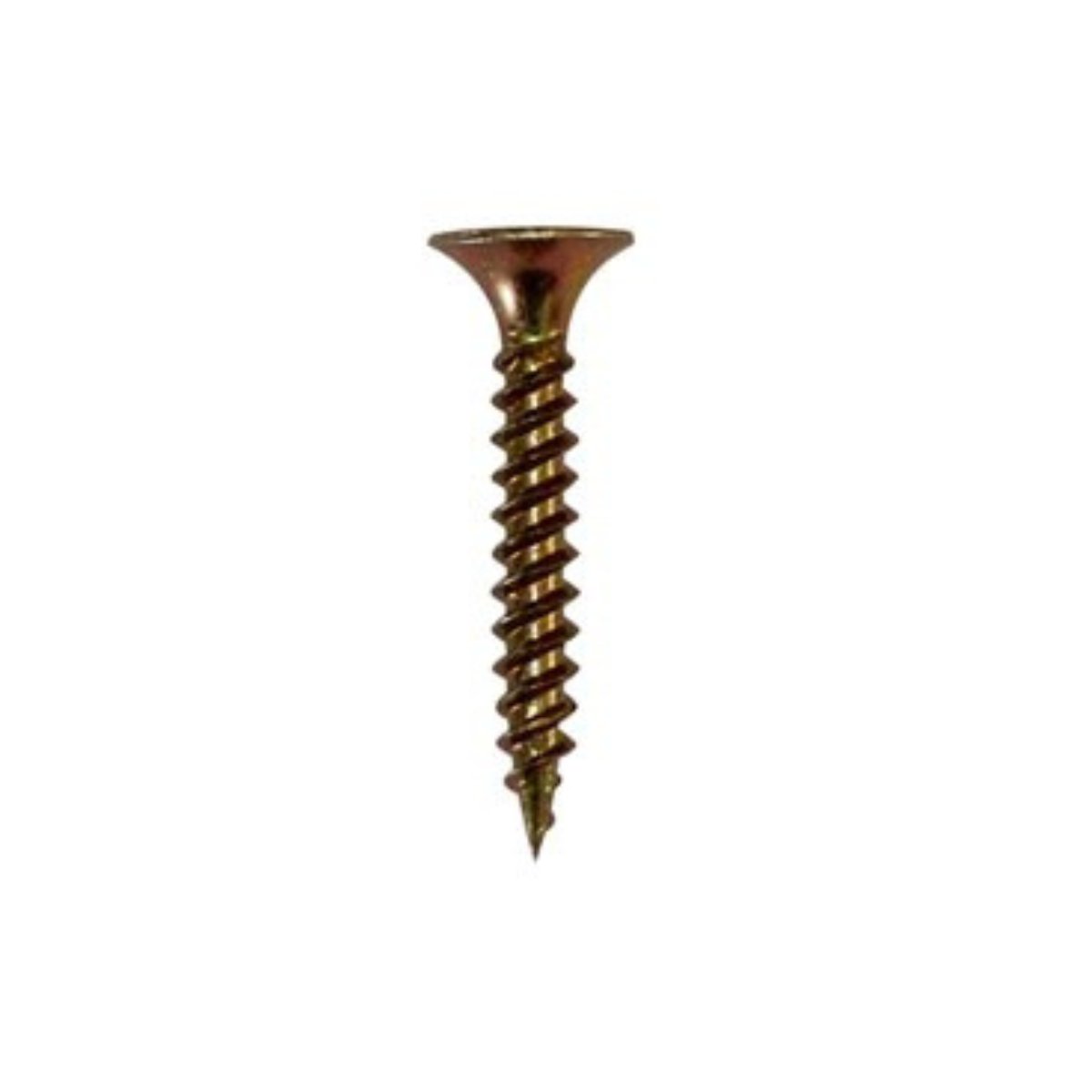 Plasterboard Screw Fine Thread Yellow Zinc 25mm-75mm