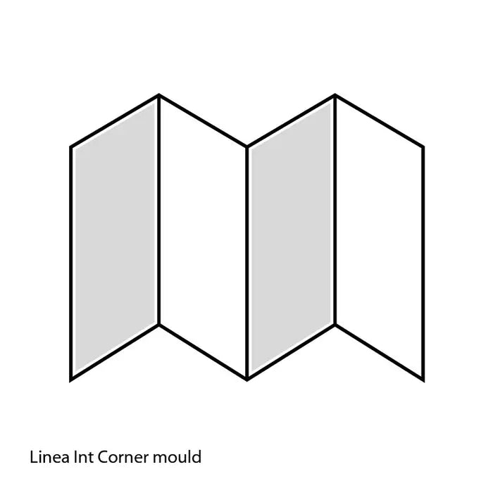 James Hardie Linea Aluminium Internal Corner Mould 3600mm