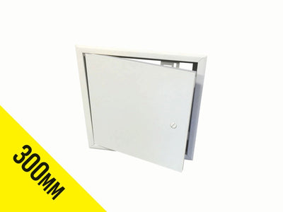 Access Panel 300x300 Flange Metal Door Budget Lock