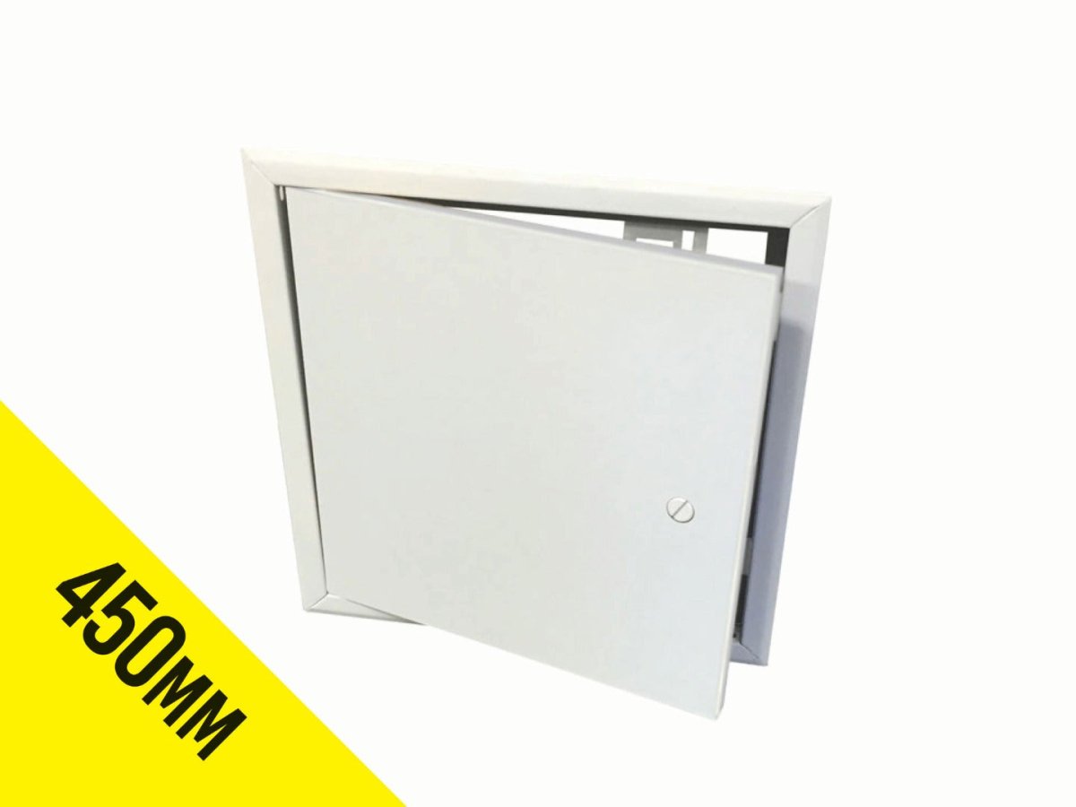 Access Panel 450x450 Flange Metal Door Budget Lock