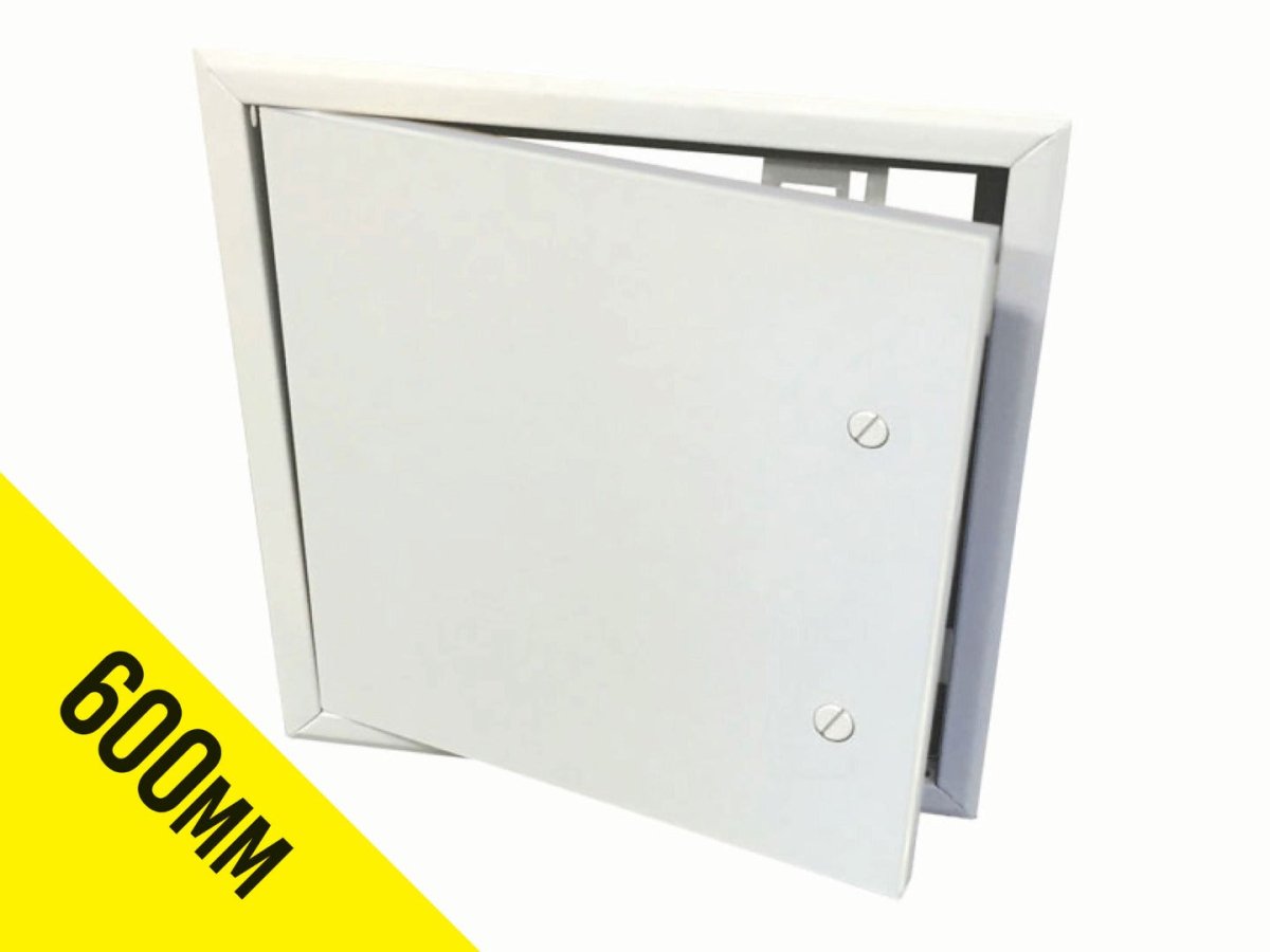 Access Panel 600x600 Flange Metal Door Budget Lock