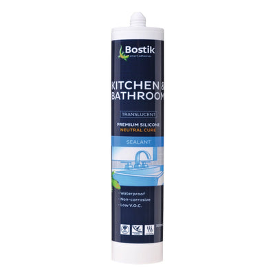 Bostik Kitchen and Bathroom N/cure Clear 300ml Cartridge