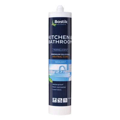 Bostik Kitchen And Bathroom Translucent 300ml Cartridge Box 20