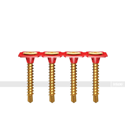 Intex Drill Point for Heavy Metal Collated Screws 6g x 25mm - 42mm