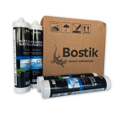 Bostik Kitchen And Bathroom Translucent 300ml Cartridge (Box of 20)