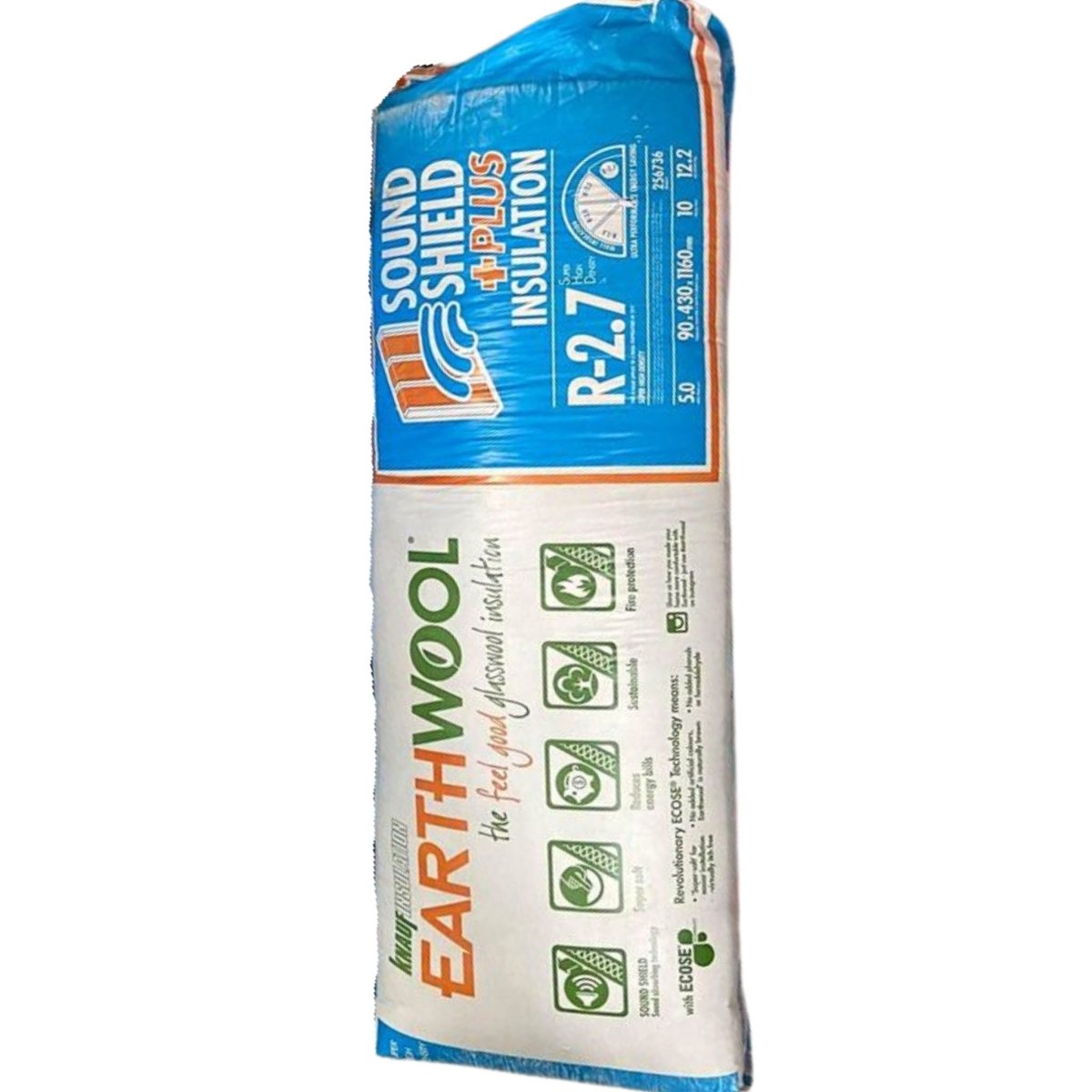 Knauf Earthwool R2.7 Sound Shield Plus 430mm x 1160mm 10 Batts 5m2 (256736)