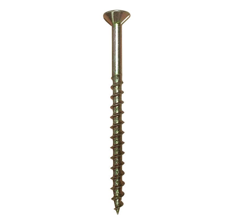 Screws Chipboard 75mm Coarse Needle Point 500pk Trademark