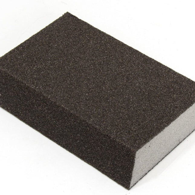 TradeMark Sanding Block Large Angled Fine/Med Grit
