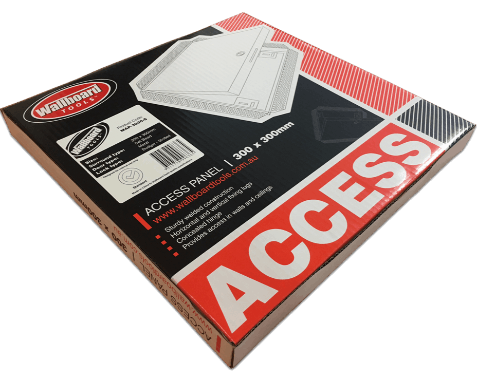 Wallboard Access Panel Metal Flanged Edge 400x400mm