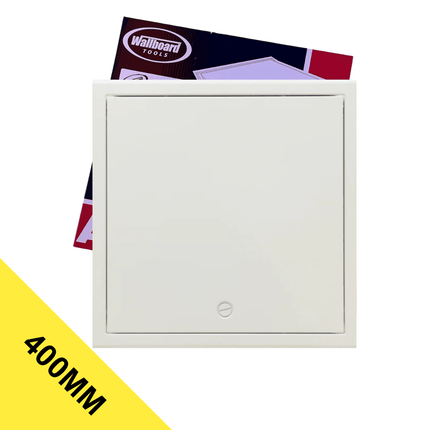 Wallboard Access Panel Metal Flanged Edge 400x400mm