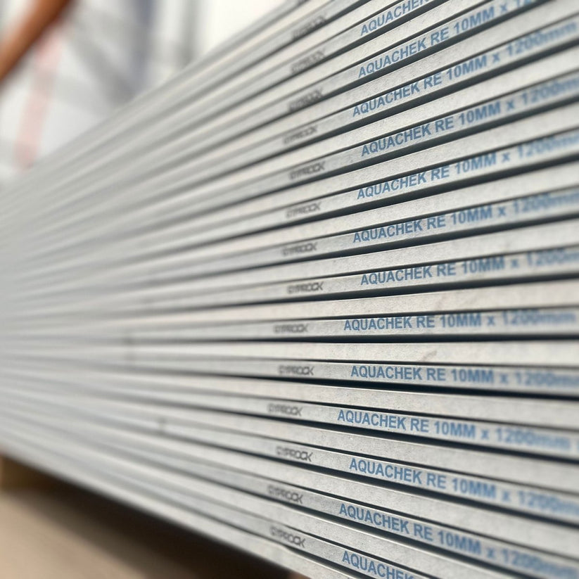 CSR Gyprock 10mm Aquachek Plasterboard Recessed Edge – Wall Ceiling