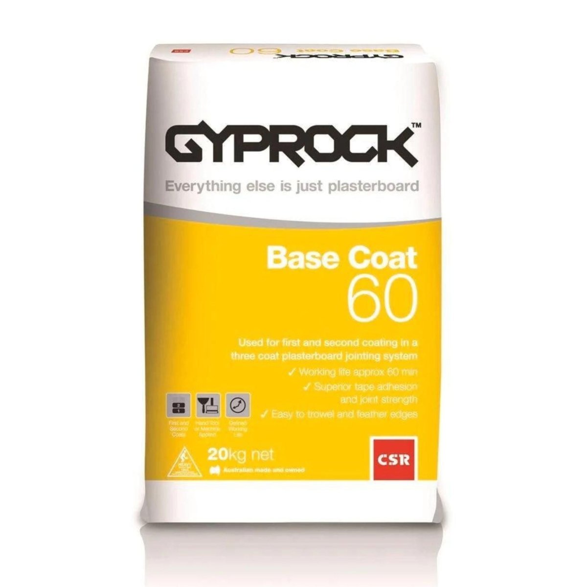 CSR Gyprock 60 minute Base Coat 20kg