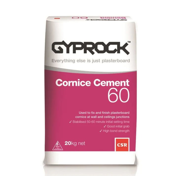 CSR Gyprock Cornice Cement 60 20kg Bag