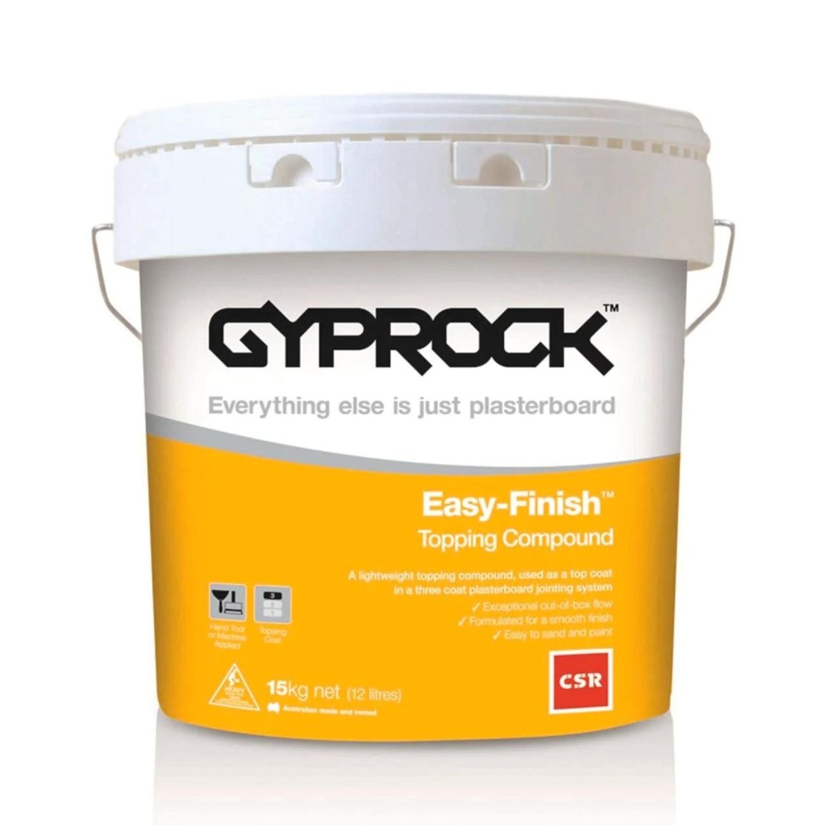 CSR Gyprock Easy-Finish Topping Compound 15kg Bucket
