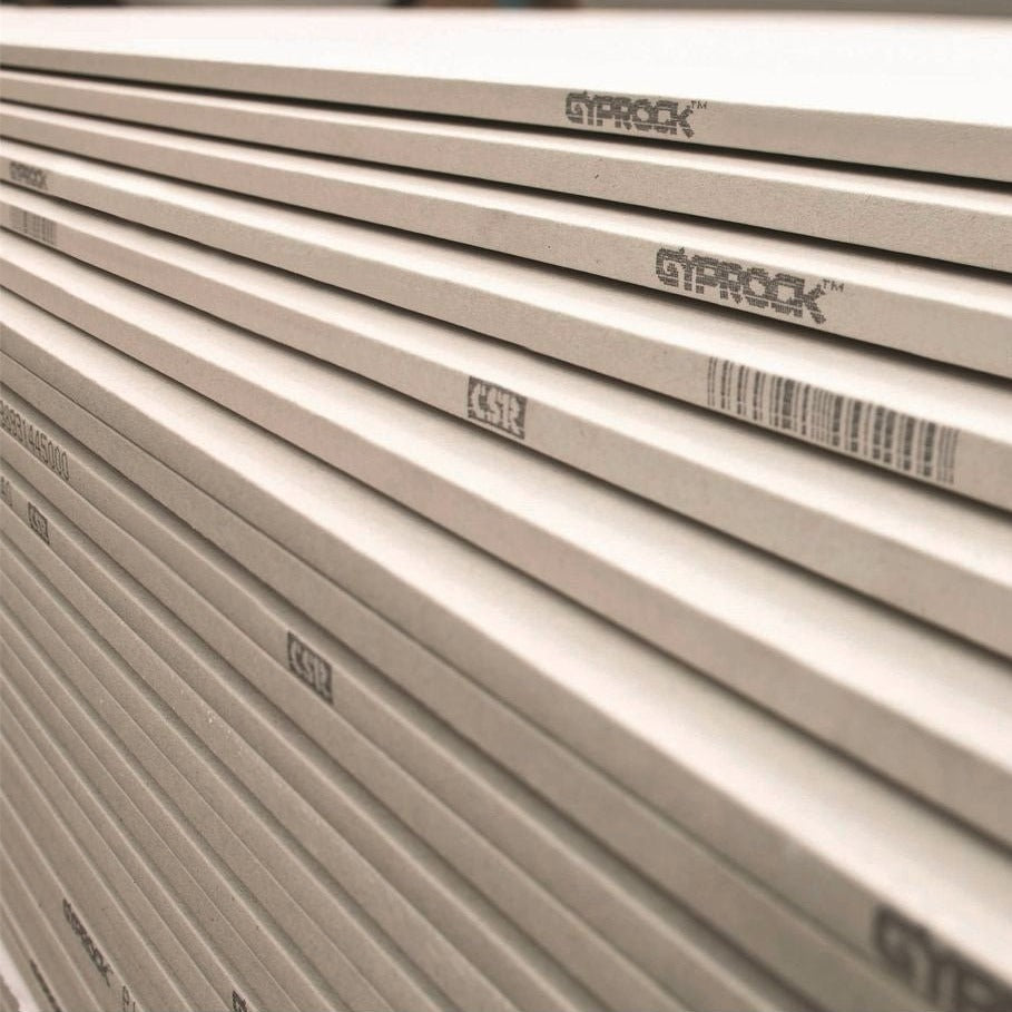 Gyproc Plasterboard Color CSR Gyprock Plus 10mm Standard Plasterboard Recessed Edge – Wall Ceiling