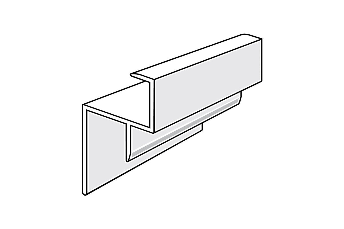 Fascia Edge Cap 3000mm