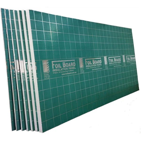 Foilboard 10mm x 2400mm x 1200mm Standard 10 Insulation