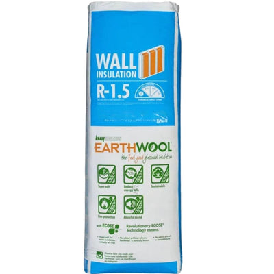 Knauf Earthwool R1.5 Wall Batt 75mm x 580mm x 1160mm (2437523)